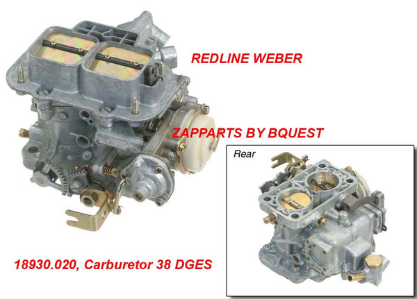 Weber 38/38 MM DGES WEBER 18930.020 Carburetor REDLINE WEBER