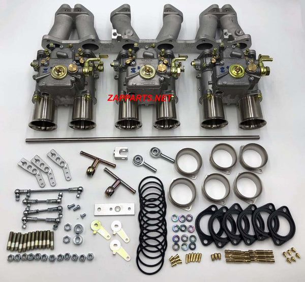 パーツ WEBER45 DCOE9 TRIPLE WEBER DCOE KIT K659-45 GENUINE REDLINE WEBER CARBS