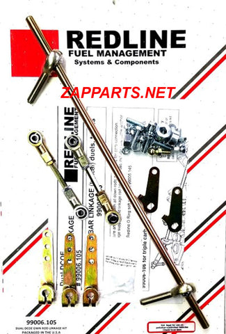 Redline Weber 40 MM 42 MM  45 MM DCOE Top Mount  Cross Bar Universal Linkage 99006.105