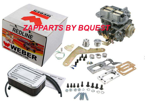 Mitsubishi Dodge Mazda 32/36 DFEV K 610, WEBER Carburetor Kit WITH MANUAL TRANSMISSION