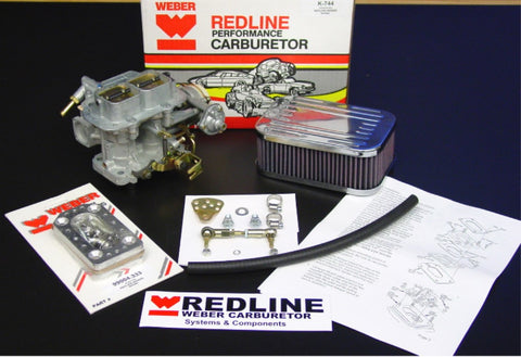 K 744, Weber Carburetor Kit FITS TOYOTA 1970-1974 ENGINE 8 RC, 18 RC w/ Hitachi