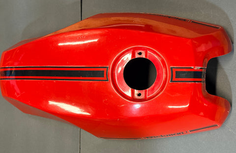 RICKMAN CR TANK COVER LONG RED NEW OLD STOCK