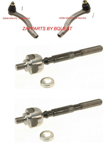 TIE ROD INNER AND OUTER SET, HONDA CR-V 1997-2001 SANKEI OEM JAPAN