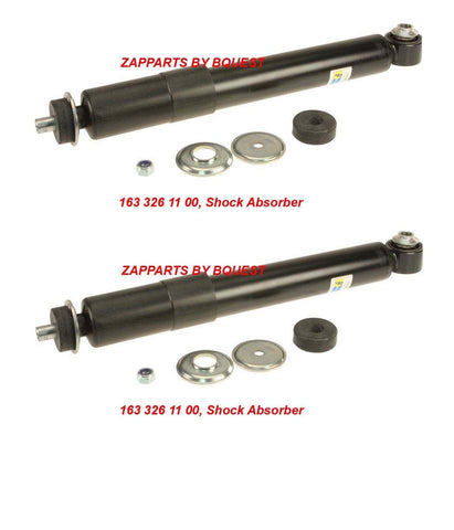 MERCEDES ML BILSTEIN B4, 19-124551,163 326 11 00, Shock Absorber Front SET 2000-2005